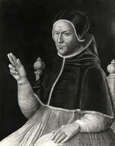 103831 Portret van Adriaan Florisz. Boeyens, geboren Utrecht 2 maart 1459, proost van de St.-Salvatorkerk, kanunnik van ...